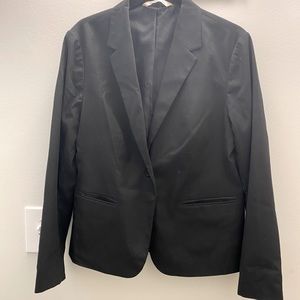 Old Navy Black fitted blazer jacket